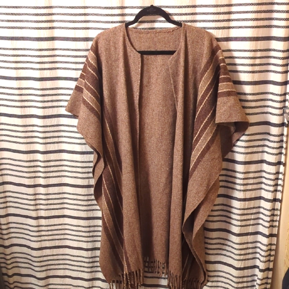 Handmade Wool Poncho
